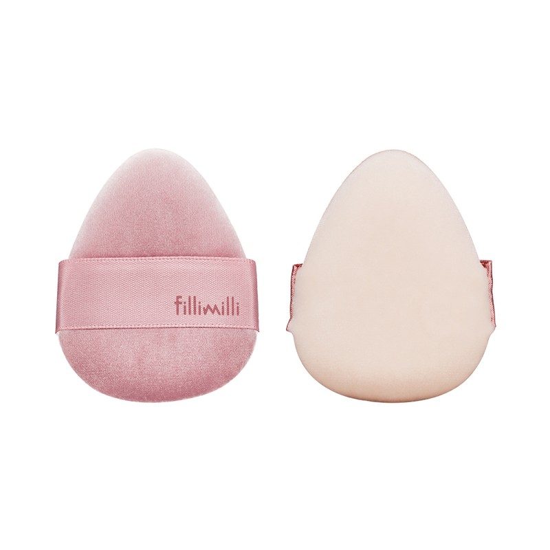 Fillimilli Triangular Blush Powder Puff 2P Set (+Case) - Puff