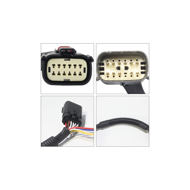 for Wrangler JL Tail Light Harness Adapter Pigtail Fit for