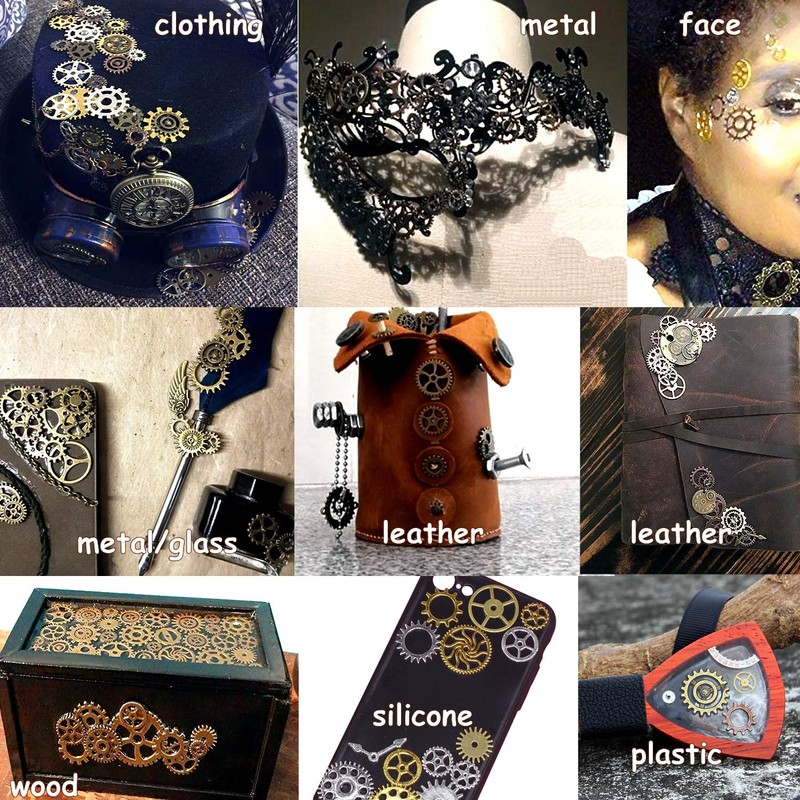 BIHRTC - Colgante para manualidades, pulsera, collar, bisutería, 100 unidades,