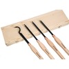 VINWOX 20" Full Size 4 PCS Carbide Wood Lathe Turning