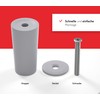 BAUHELD® Roller Shutter Stopper 40 mm [Pack of 8] Outdoor