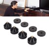 Aluminum Alloy Speaker Stands Shockproof Adjustable Isolation Feet for Turntable