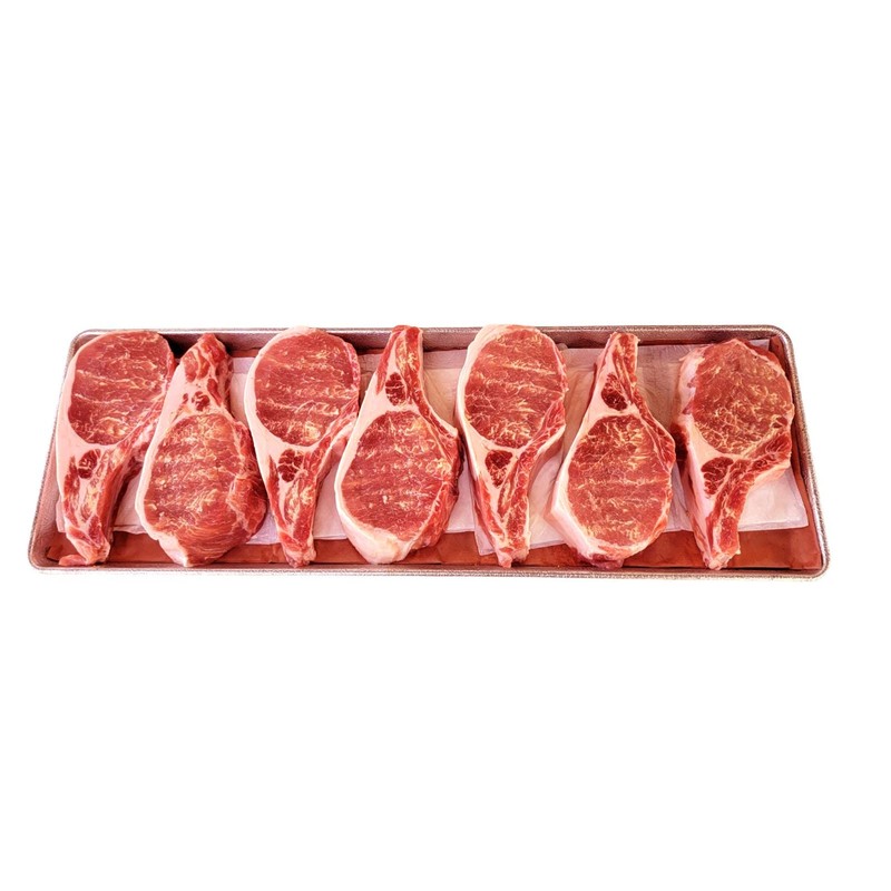 Premium Reserve Pork Chops 1 full rack - 8 chops