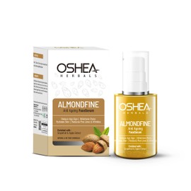 Oshea Herbals Almondfine Anti Ageing Face Serum for Normal Skin Type | Removes Fine Lines & Wrinkles with Skin Hydration | Infused with Grapefruit & Apple Extracts - 30ml
