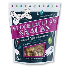 Spooktacular Snacks - Honeyed Apple & Cinnamon - Mutt Mallows - Soft Baked Natural Treats for Dogs from The Lazy Dog Cookie Co.
