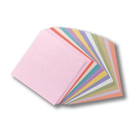 Shogado Washi Origami Japanese Color, 12 Colors, 5.9 inches (15 cm) Square, 60 Sheets