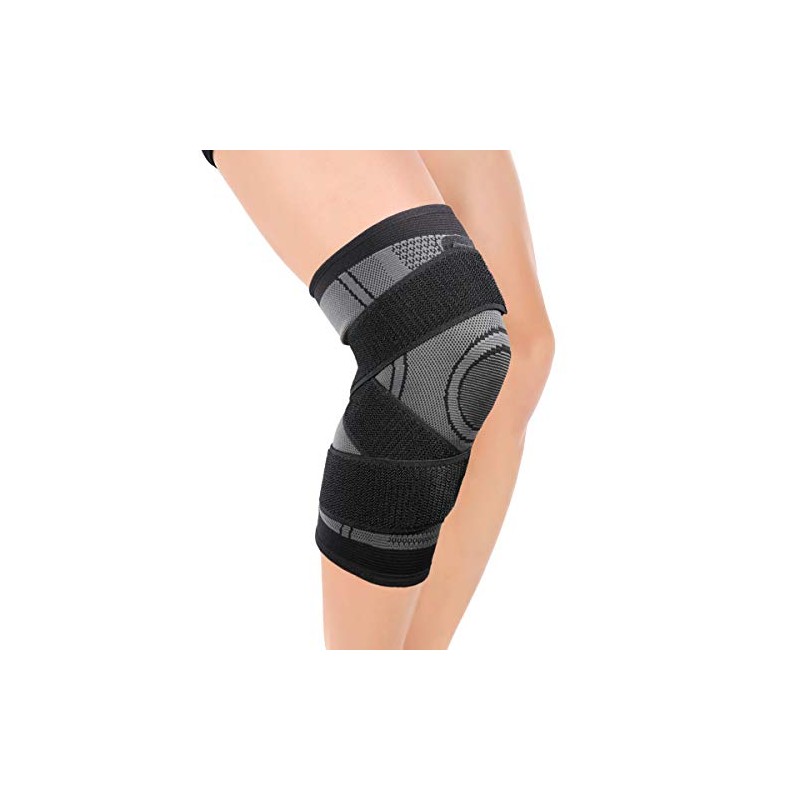 Knee Brace Support for Men Women Knee Compression Sleeve Non-Slip