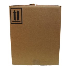 Air Sea Containers | 5 Gallon Drum | Premium Fiberboard Empty Box | Easy Stack and Store Drum Box with Dimension 12-15/16" x 12-15/16" x 15-5/8" | (Pack of 15)