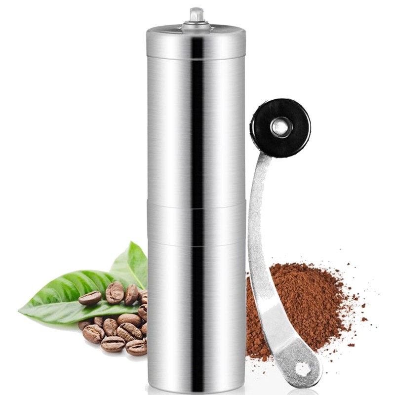 Manual Coffee Grinder Stainless Steel Conical Burr Bean with Hand