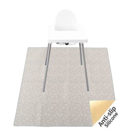 Splat Mat for Under High Chair Water Resistant Floor Mat Picnic Art Crafts for Infant Toddler