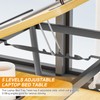 Laptop Desk for Bed, Adjustable Laptop Stand with 5 Different