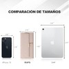 Cartera de mujer de cuero compacta con bloqueo rfid, Billetera