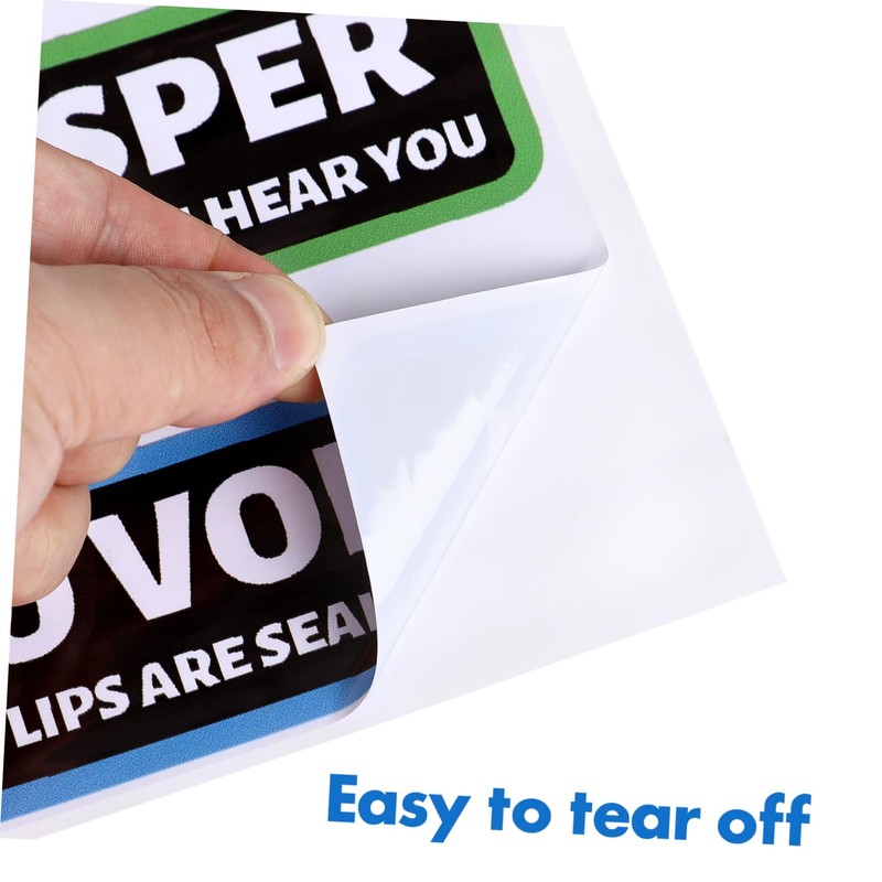 OHPHCALL Elementary Classroom Posters Voice Level Sticker Wall Decor Teacher