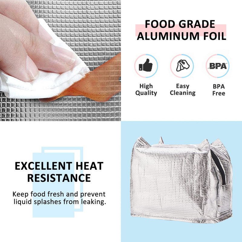 Cool Bag Small Light Insulated Lunch Bag for Work &