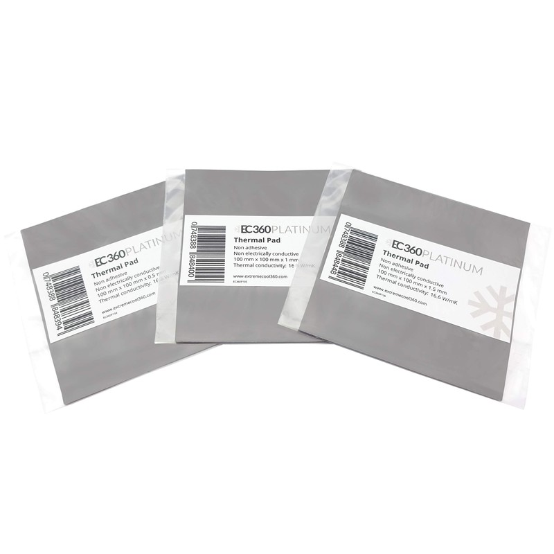 EC360® Platinum 16.6W/mK Thermal Pad (100 x 100 x 1.0