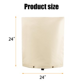 Insulated Backflow Preventer Pouch - Outdoor Pipe Insulation for Winter, Well Pump & Sprinkler Valve Protection