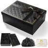 MIHURO Black Gift Box with Lid Gift Boxes for Presents