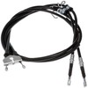 Dorman C661337 Parking Brake Cable Compatible with Select Ford Models