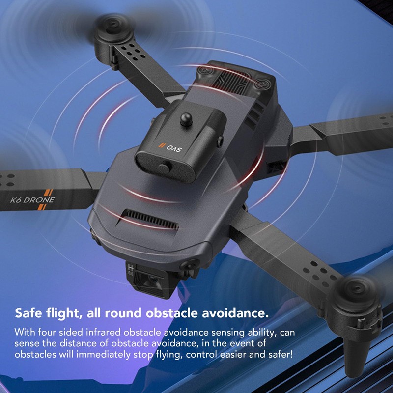 4K HD Dual Camera Quadcopter with 50x Zoom, Obstacle Avoidance,