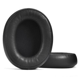 XBERSTAR Ersatz-Ohrpolster für HyperX Cloud Alpha/Cloud Alpha S Ohrpolster aus künstlichem Schaffell mit Geräuschisolierung, Memory-Schaum, Schwarz