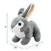 Dimple Easter Bunny Plush - Soft and Cuddly Bunny Stuffed