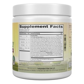 IVL - GO Ruby GO! Red Superfood Powder Juice | 42 Antioxidants Probiotics, and Immunity Boost (Beet Root Powder and more Powder Supplements) | Fruit Powder & Extract Blend | Energy & Digestion Boost