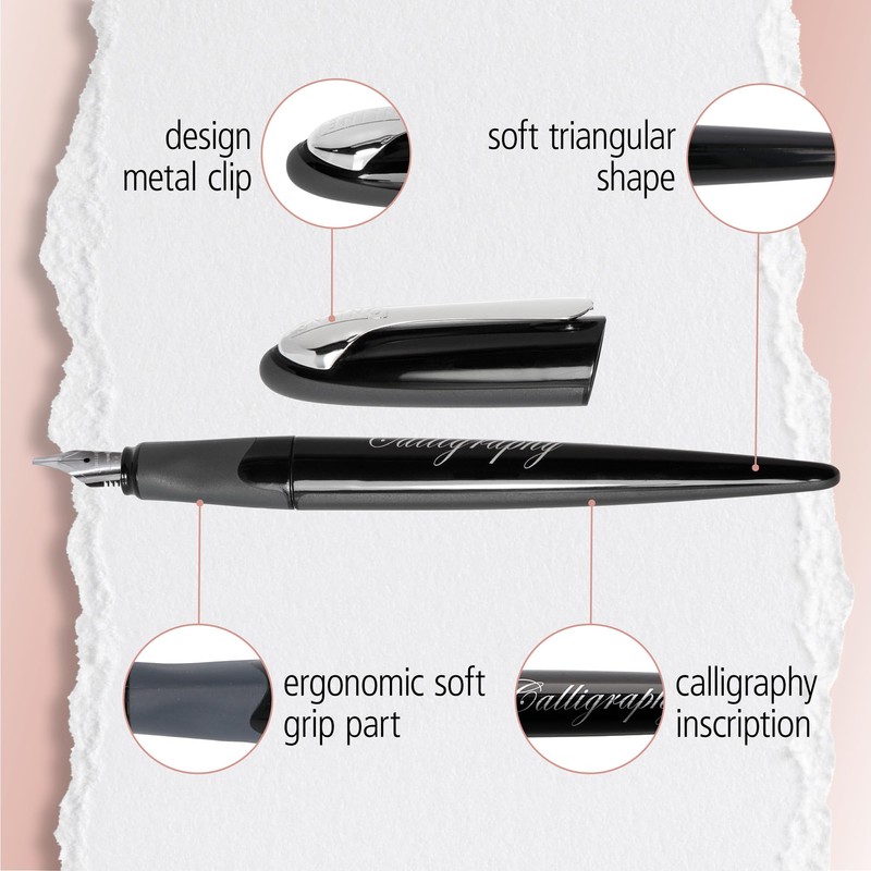 Best Writer calligraphy pen ONLINE Air Black,1.4 mm
