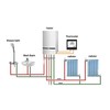 Heating Room Thermostat Weekly Programmable LCD Display Touching Screen 5A