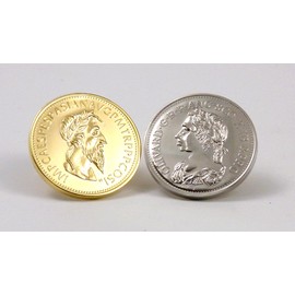 Magic Makers Gold & Silver Magic Coin Illusion The Ultimate Trick for Any Skill Level Magician