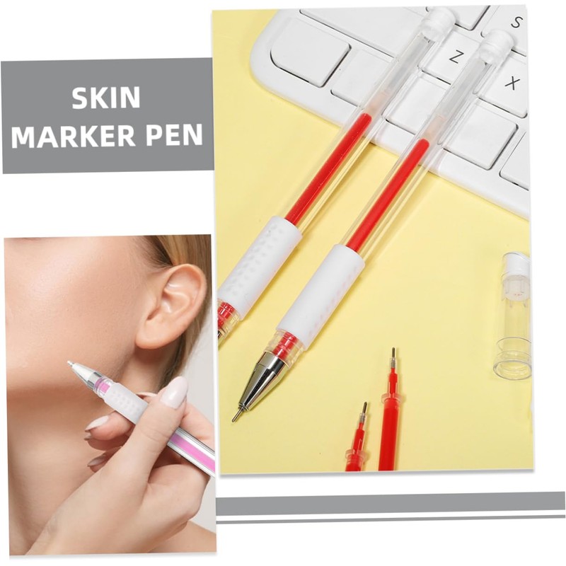 SHOWERORO Professional Tattoo Eyebrow Pen Set Mapping Pen for Tattooing