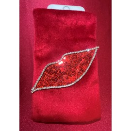 Suzan Sciametta Sempre Couture valentines day gifts for her Glitz and Glam Cell phone pouch by Suzan Sciametta
