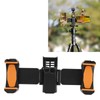Dual Phone Extension Holder Cold Shoe Adapter Mount Mobile Phone