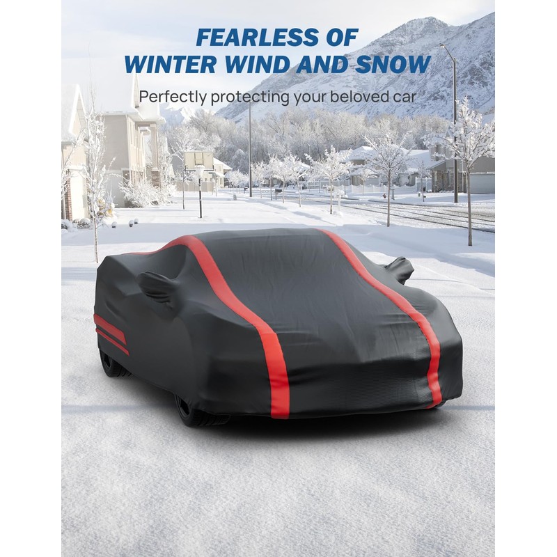 JOYTUTUS Car Cover Compatible with 2020-2026 Corvette C8 Stingray Z06