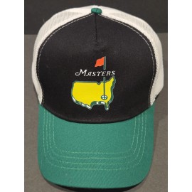 Unbranded Augusta National Masters Black/ Green Golf Hat ADJUSTABLE..