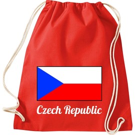 Shirtinstyle Gym Sack Gym Bag Countries Czech Republic Czech Republic