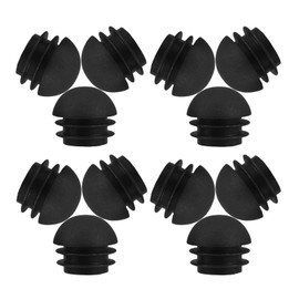 SHINEOFI 30pcs Plastic Pipe Closure Furniture Insert Caps Scratch Resistant Tube End Covers for Easy Sliding and Movement Effortless Installation for Chairs and Tables