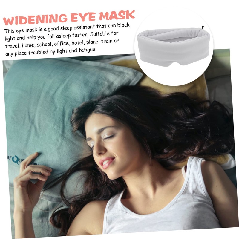 Healeved Eye Mask for Sleeping Travel Eye Mask for Airplane