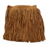 Anevous Leather Tassel Fringe Band, Tassel Trim Cut Fringe Band,