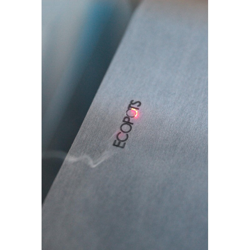 Ecopots Manhattan Small Rectangle Wall Planter - 5.9 in x