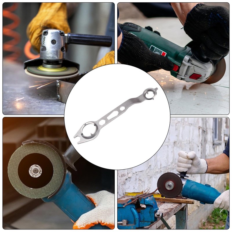 Grinder Spanner Wrench | Adjustable Spanner Thickened Maintenance Tool |