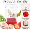 Walquicks Fruit and Vegetable Cutting Machine Speed Cutter for Strawberry