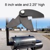 3-Pack Large Heavy Duty BBQ Smoker Hinge Compatible with Burn