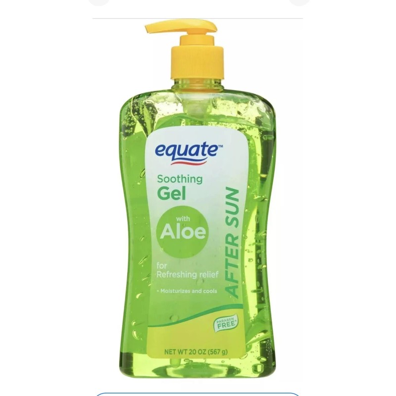 Equate Soothing Gel with Aloe for Refreshing Relief - Moisturizes