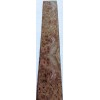 Carpathian Elm Burl wood veneer 3.5" x 25" with paper