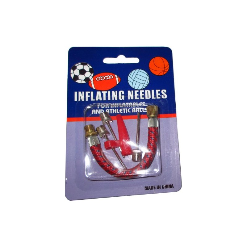 Unbekannt Ball Valve Needle Set for Inflating Football, Volleyball, Basketball