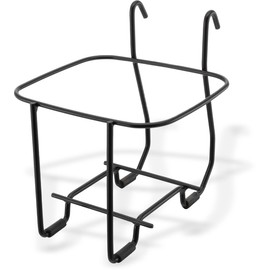 San Jamar San Jamar Kleen-Pail? Vinyl Coated Stainless Wire Wall-Mount Stand Only (for 3 Qt Pro Bucket) Black