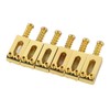 6 Pcs Electric Guitar Bridge Saddle Standard Zinc Alloy Guitar
