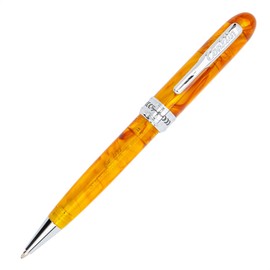 Conklin Symetrik Ballpoint Pen Precious Amber + Free Extra Black Gel Refill – Elegant Twist Pen Gift for Men & Women, Office, Writers