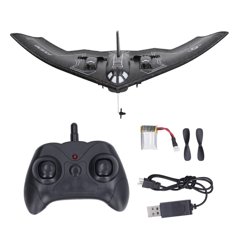 Remote Control Airplane Toy 2 Channel Foam Aircraft Model Rechargeable