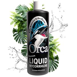 Plant Success 16 oz Orca Liquid Mycorrhizae for Plants - Mycorrhizal Fungi Root Stimulator and Booster - Enhance Plant Success with Microbes for Soil